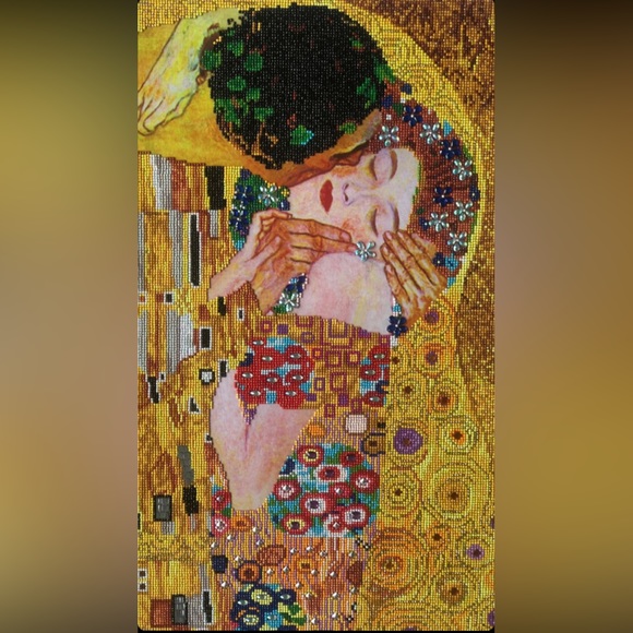 The Kiss (paint by diamonds). - Picture 1 of 5